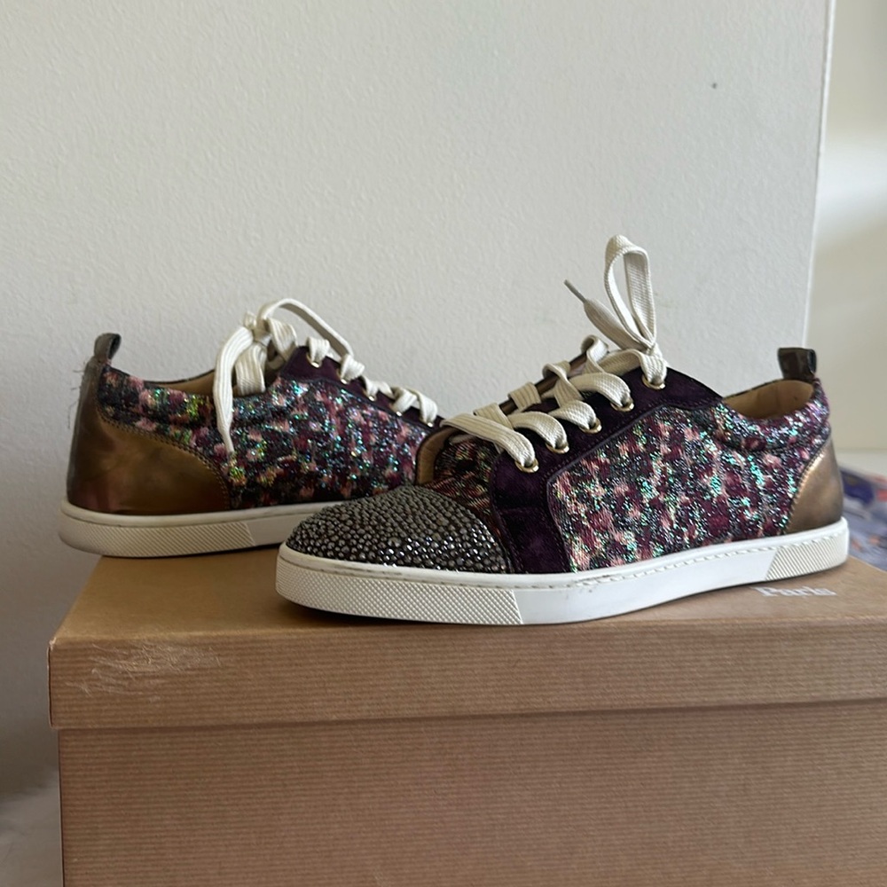 Christian Louboutin gondolastrass flat sneakers size 38